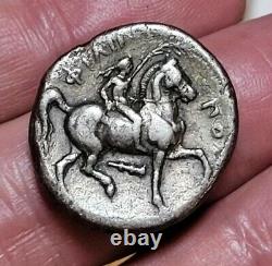 KINGS of MACEDON. Philip II. 359-336 BC. AR Tetradrachm (25mm, 13.80 g,). Zeus