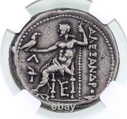 Kingdom of Macedon Alexander III 336-323 BC AR Tetradrachm Choice XF 4/5 3/5