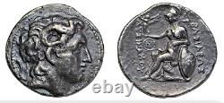 Kingdom of Thrace, Lysimachos, silver tetradrachm c. 297-281 BC, Magnesia