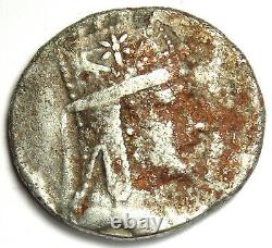 Kings of Armenia Tigranes II AR Tetradrachm Coin 80-68 BC VF (Corrosion)