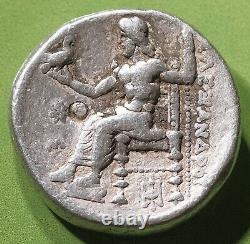 Kings of Macedon Alexander III (the Great) Silver Tetradrachm HERAKLES ZEUS