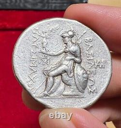 Kings of Thrace, Macedonian. Lysimachus (306-281 BC). AR Tetradrachm. NGC Ch VF