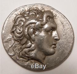 LYSIMACHOS Tetradrachm 286-281 BC Silver Ancient Coin KINGDOM OF THRACE