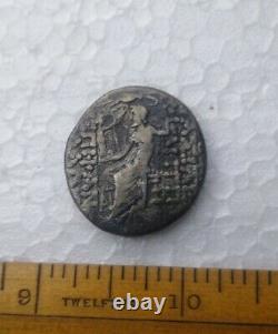 Large silver Seleukid Kingdom. Philip I Philadelphos. AR Tetradrachm
