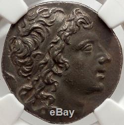MITHRADATES, 87BC Pontus Authentic Ancient Greek Silver Coin Certified NGC Ch XF