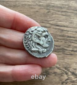 Macedon. Alexander The Great (336-323 B. C). Silver Tetradrachm