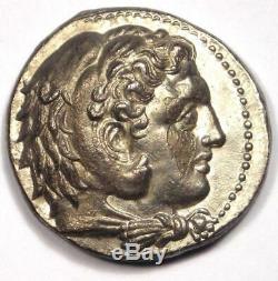 Macedon Philip III AR Tetradrachm Coin 323-317 BC Sharp AU Condition