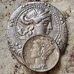 Macedon Under Rome First Meris AR Tetradrachm Coin 167-148 BC High Grade #M497