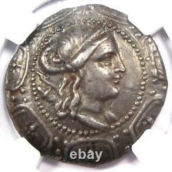 Macedon Under Rome First Meris AR Tetradrachm Coin 167-148 BC NGC Choice VF