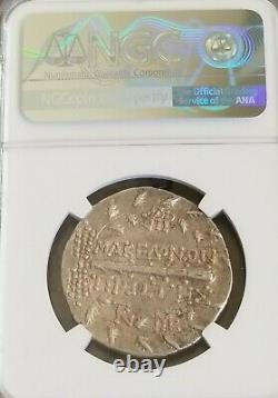 Macedon Under Rome Tetradrachm Artemis NGC XF 4/4 Ancient Silver Coin