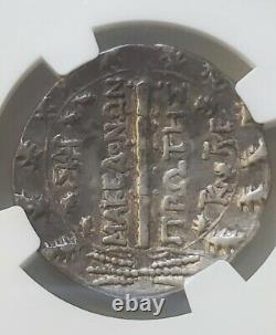 Macedon Under Rome Tetradrachm NGC VF Ancient Silver Coin