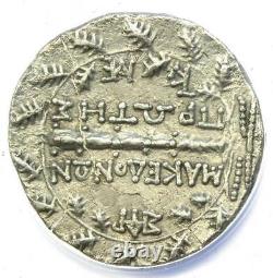 Macedon under Rome AR Tetradrachm Coin 158-150 BC ANACS XF45 (EF45)
