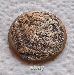 Marcus Aurelius Av Aureus Tetradrachm Ancient Greek Silver Coin Circa 161-180 A