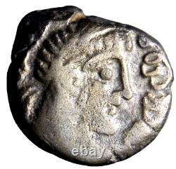NABATAEA. Rabbel II, with Gamilat King Queen AR Drachm Silver Greek Coin Ancient