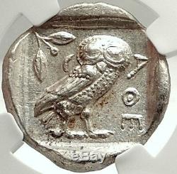 NEAR EAST or EGYPT Type of Athens Silver Greek TETRADRACHM Coin OWL NGC i74776