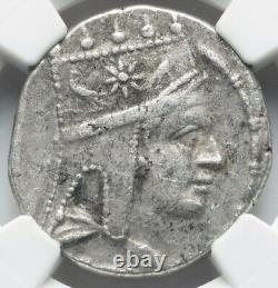 NGC Ch VF Tigranes II 95-56 BC, AR Tetradrachm Kings of Armenia, Armenian Coin