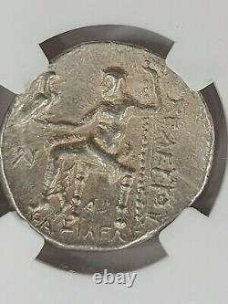 NGC Choice VF. Seleucus I Nicator, Seleucid Empire AR Tetradrachm