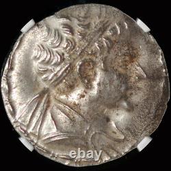 NGC MS (ca. 145-140 BC) BACTRIAN KINGDOM Eucratides II Soter Silver tetradrachm