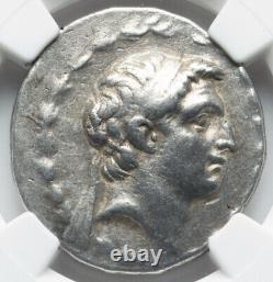 NGC VF Seleucid Kingdom Demetrius I 162-150 BC AR Tetradrachm BIG Silver Coin