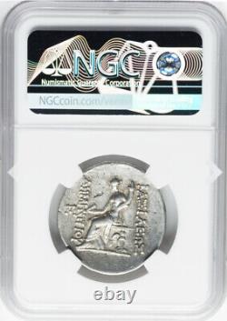 NGC VF Seleucid Kingdom Demetrius I 162-150 BC AR Tetradrachm BIG Silver Coin