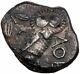 Ngc Xf Attica Athens Owl, Tetradrachm Thick Silver Coin 393-294 Bc, Greek Athena