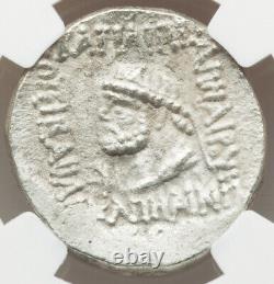 NGC XF Kingdom of Elymais Kamnaskires V 54-32 BC AR Tetradrachm Silver Coin