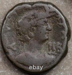 Nero Ancient Roman Empire Silver Billon Tetradrachm Coin Egypt Alexandria