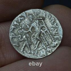 Old coin of Ancient Drachma of Antialkidas of Parapomisidai 1966.72