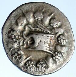 PERGAMON MYSIA Ancient Silver Cistophoric Tetradrachm Greek Coin SNAKES i110078