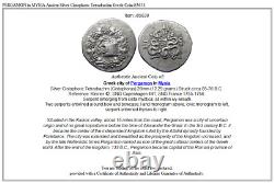 PERGAMON in MYSIA Ancient Silver Cistophoric Tetradrachm Greek Coin i85638