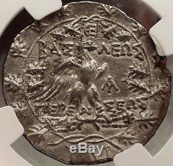 PERSEUS king of MACEDONIA Silver Greek NGC Certified AU Tetradrachm Coin i57202