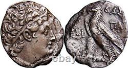 PTOLEMAIC KINGS EGYPT. Ptolemy XII Neos Dionysos AR Silver Tetradrachm Greek