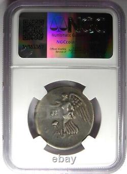 Pamphylia Side AR Tetradrachm Silver Greek Athena Coin 100 BC Certified NGC VF