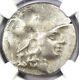 Pamphylia Side Athena Ar Tetradrachm Ancient Silver Coin 100 Bc Ngc Choice Vf