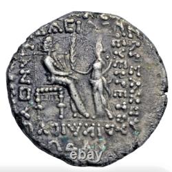 Parthia, Phraates IV, base silver tetradrachm, dated March 25 BC