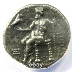 Philip III Alexander the Great III AR Tetradrachm Silver Coin 323 BC. ANACS VF30