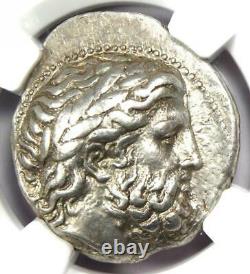 Philip II AR Tetradrachm Macedon Coin 359-336 BC NGC Choice XF with Fine Style