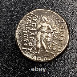 Philip II AR Tetradrachm Zeus Silver Greek Coin 359-336 BC VF 22.7mm