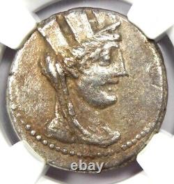 Phoenicia Aradus AR Tetradrachm Silver Coin 77 BC Certified NGC Choice VF