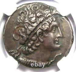 Ptolemy X AR Tetradrachm Silver Coin 107-88 BC Certified NGC XF 5/5 Strike