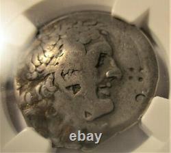 Ptolemy ll, 285-246BC Silver Tetradrachm NGC Certified (VG) Ancient Egyptian