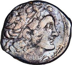 RARE Authentic Ancient Greek Coin Ptolemaic Silver AR Tetradrachm Ptolemy XII