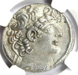 Roman Antioch Philip I Philadelphus AR Tetradrachm 47-13 BC Certified NGC XF