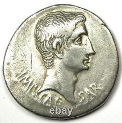 Roman Augustus AR Cistophorus Tetradrachm Silver Coin 25-20 BC VF / XF