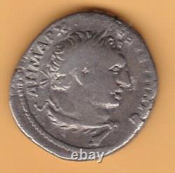 Roman Empire Silver Trajan 98-117 A. D. Double Headed Tetradrachm Coin