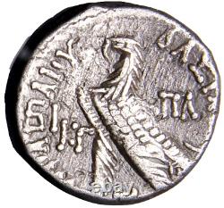 SCARCE DATE PTOLEMAIC KINGS Ptolemy VI AR Tetradrachm Silver Greek Coin withCOA
