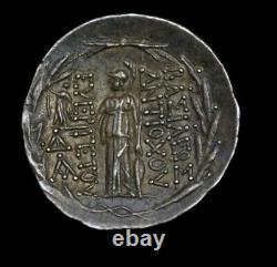 SELEUKID KINGDOM ANTIOCHOS/ANTIOCHUS VII 138-129 BC Silver Tetradrachm Coin