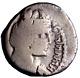 Splendid Portrait Nabataea. Aretas Iv With Shaqilat Ar Silver Drachm Greek Coin