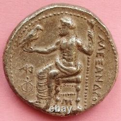 Scarce AR /Silver Tetradrachm Alexander The Great III life time 336-323 BC