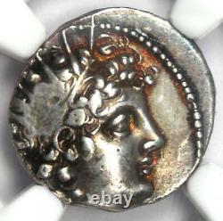 Seleucid Antiochus VI Infant King AR Drachm Coin 144-142 BC Certified NGC XF